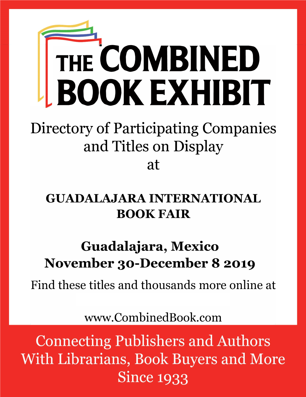 Combined Book Exhibit® Xxxxxxxxxxxxxxxxxxxxxx