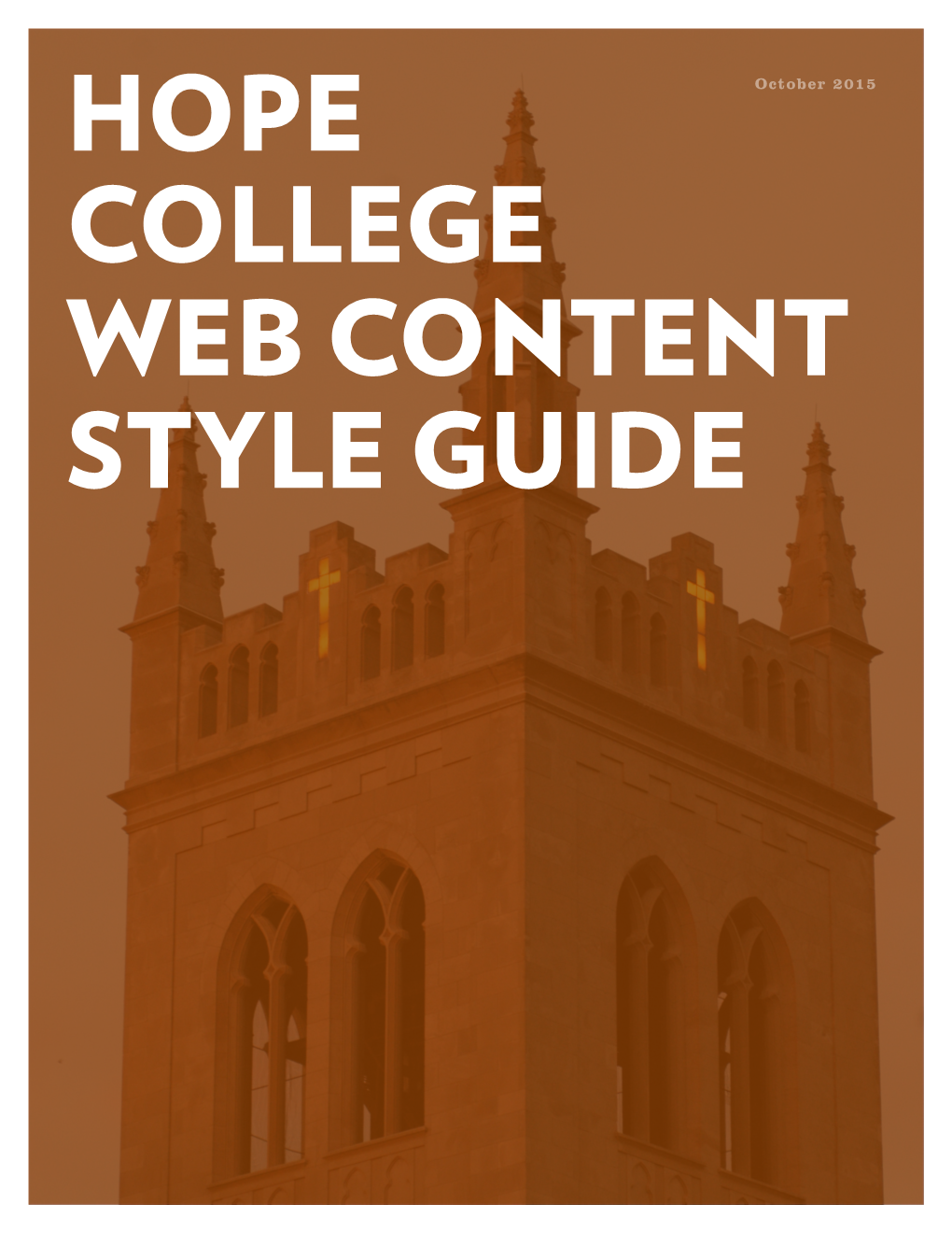 Hope College Web Content Style Guide