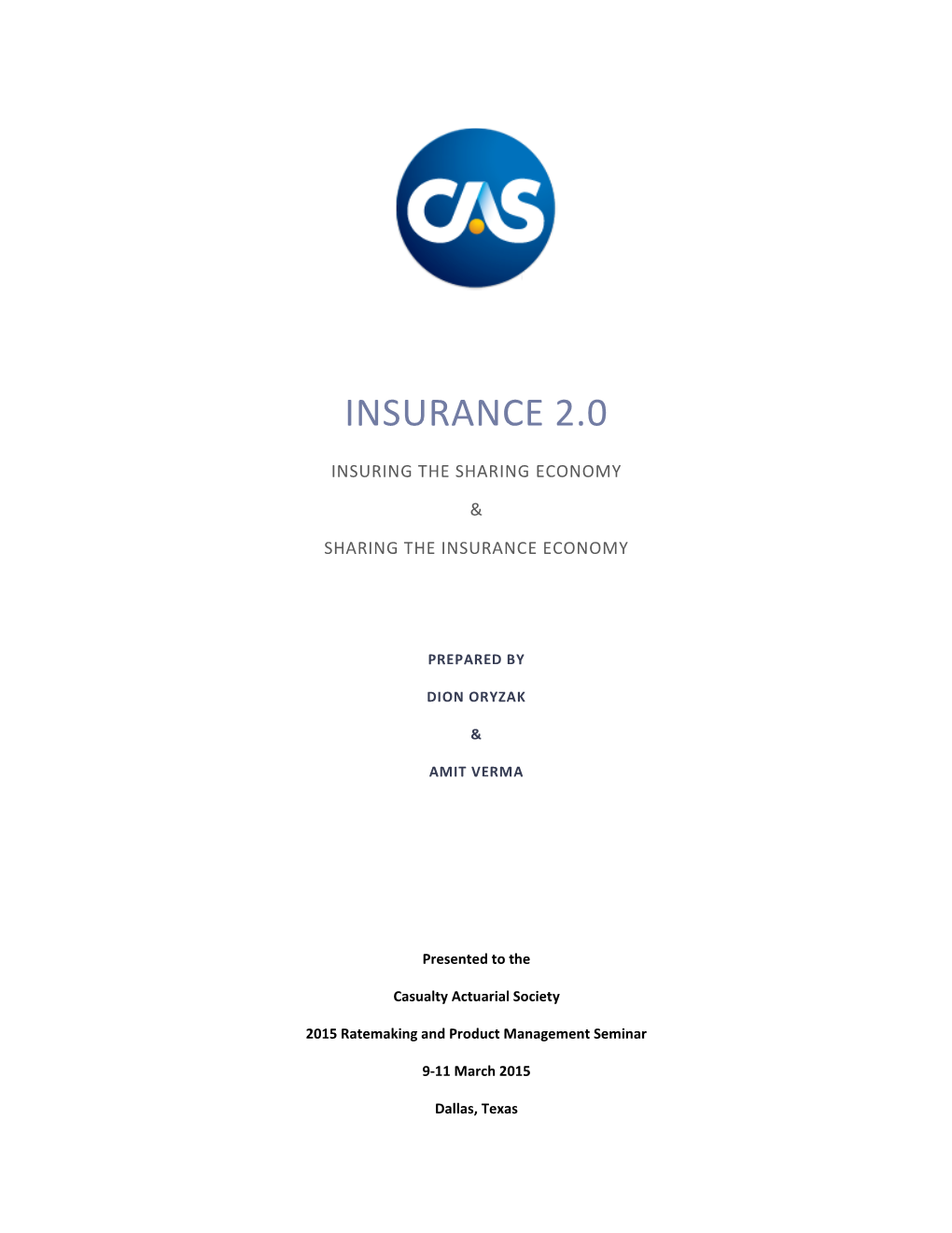 Insurance 2.0