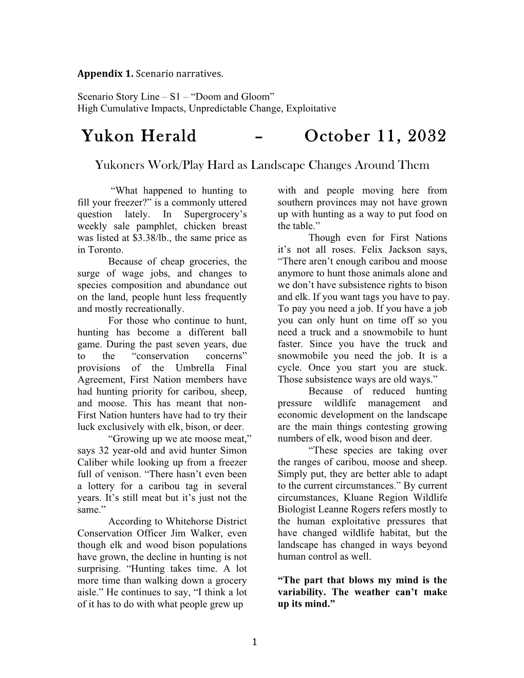 Yukon Herald – October 11, 2032