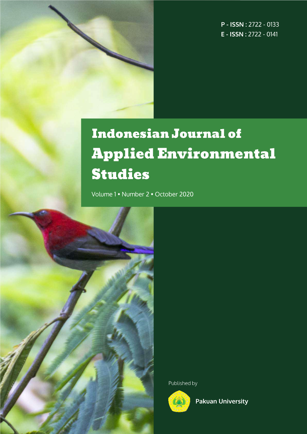 Indonesian Journal of Applied Environmental Studies