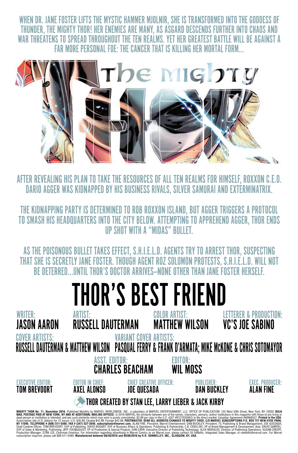 Thor's Best Friend