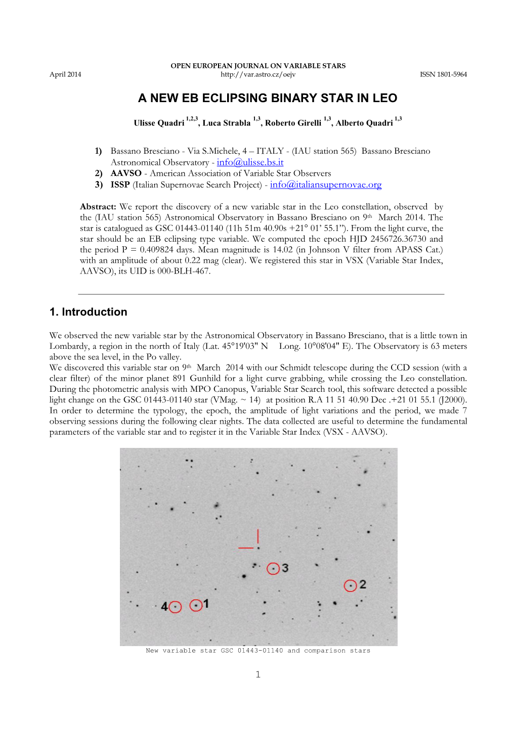 A New Eb Eclipsing Binary Star in Leo