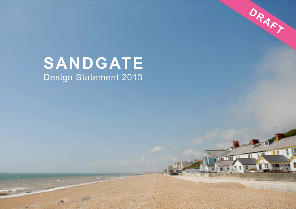 SANDGATE Design Statement 2013