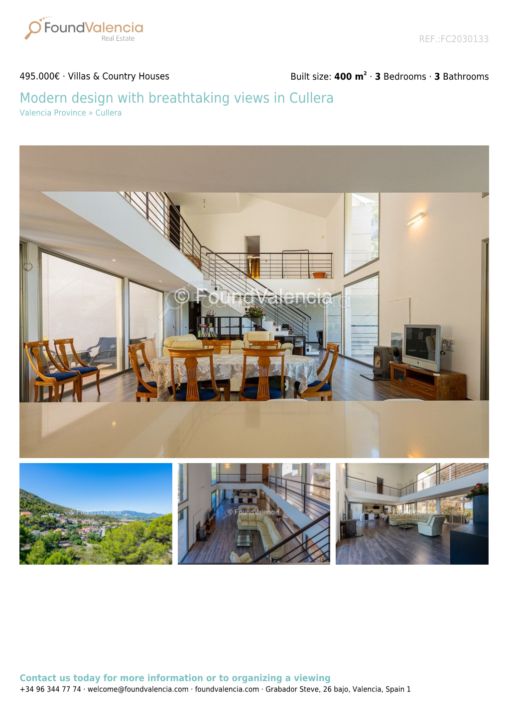 Modern Design with Breathtaking Views in Cullera Valencia Province » Cullera