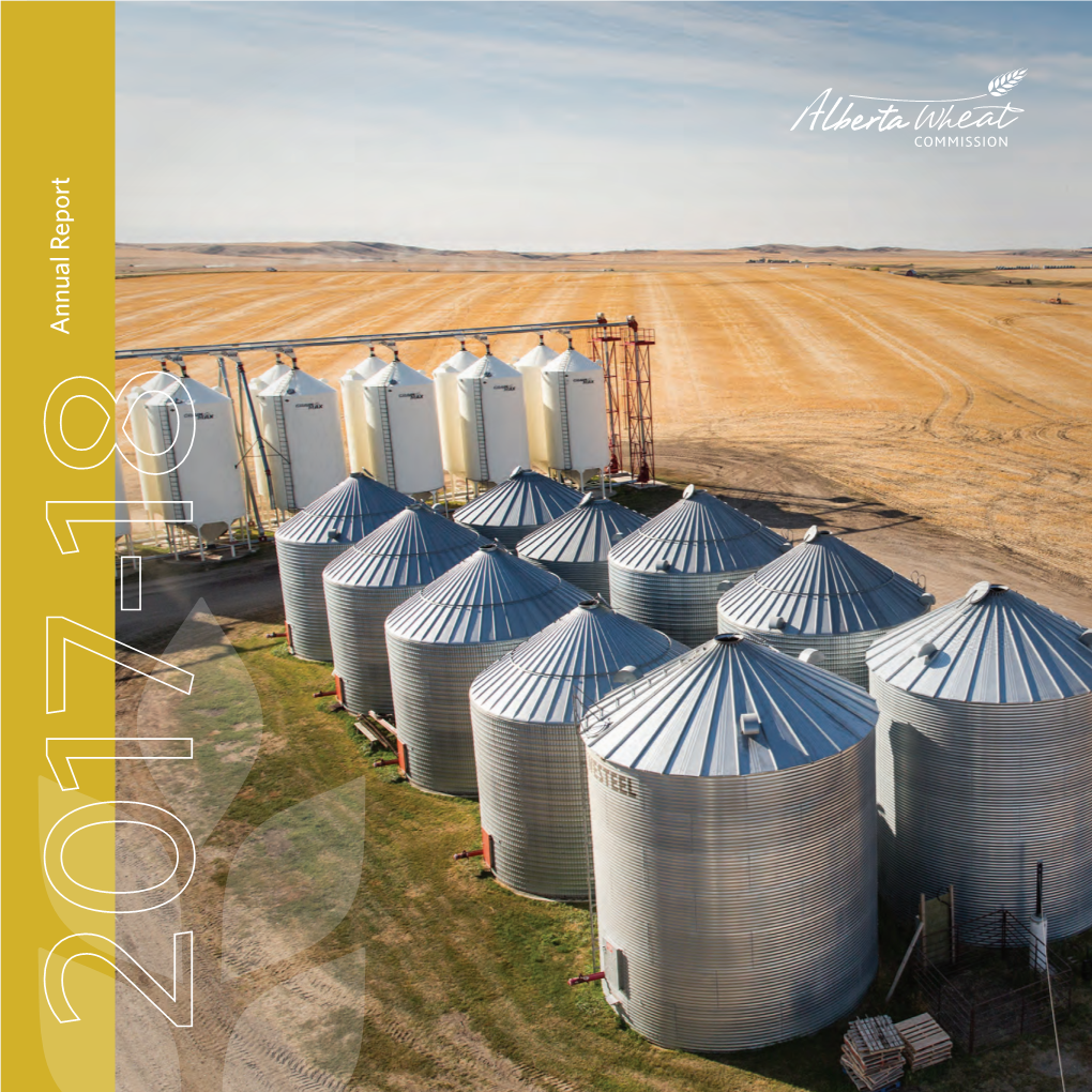 2018 Alberta Wheat Commission Annual Report 2017-2018