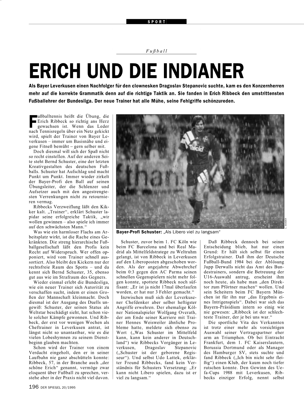 Erich Und Die Indianer