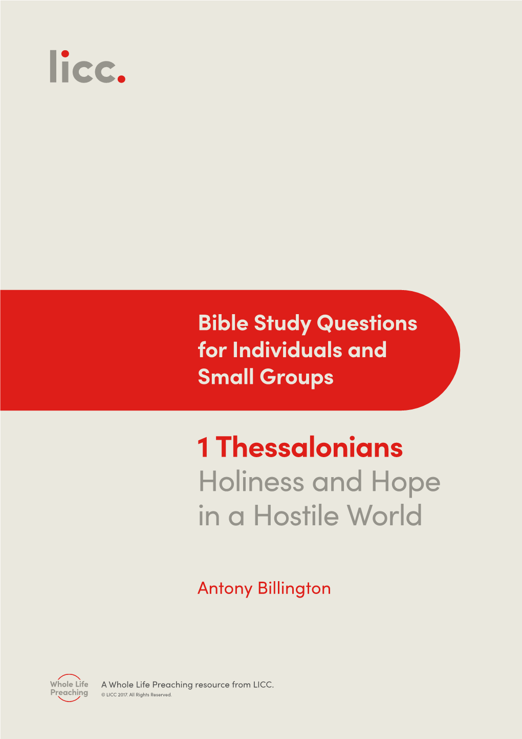 Thessalonians Bible Study