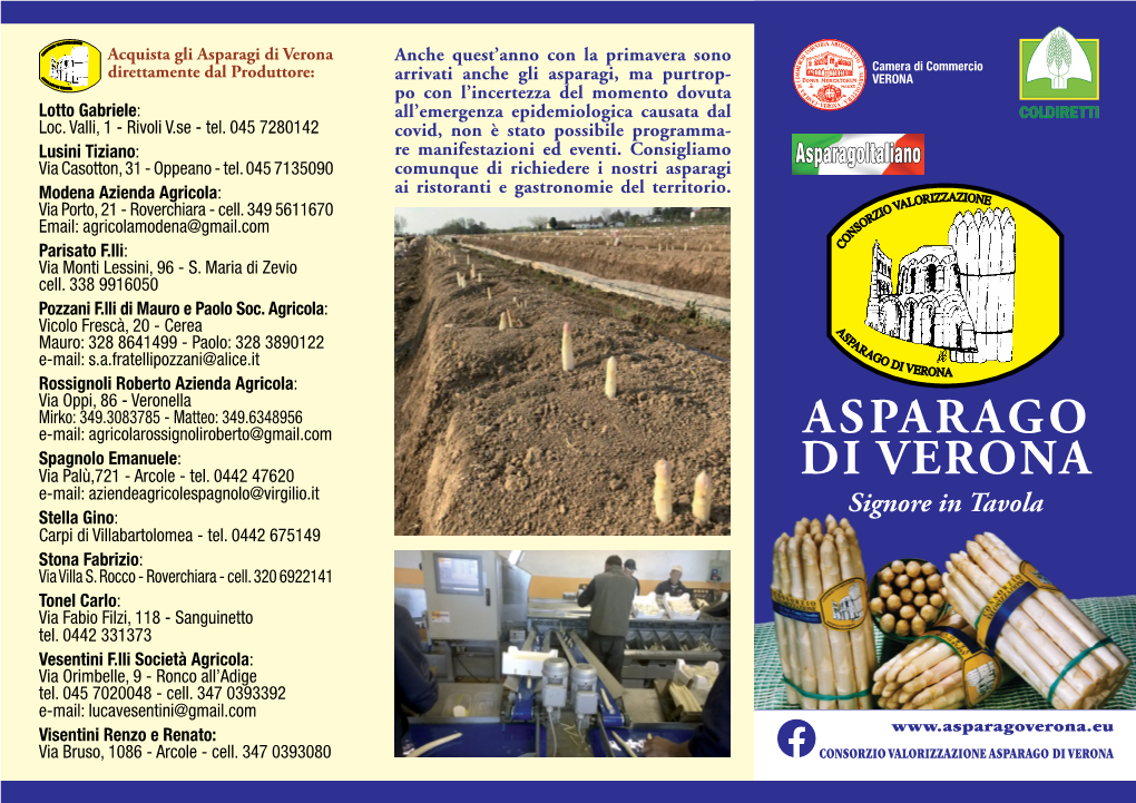 Consorzio Valorizzazione Asparago Di Verona