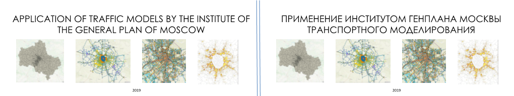 Application of Traffic Models by the Institute of the General Plan of Moscow