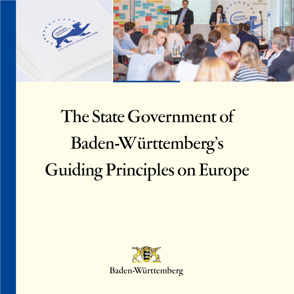 The State Government of Baden-Württemberg's Guiding