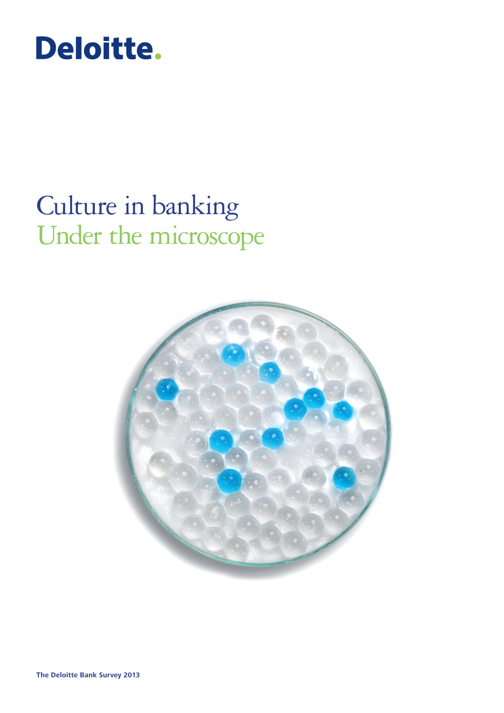 Culture in Banking Under the Microscope