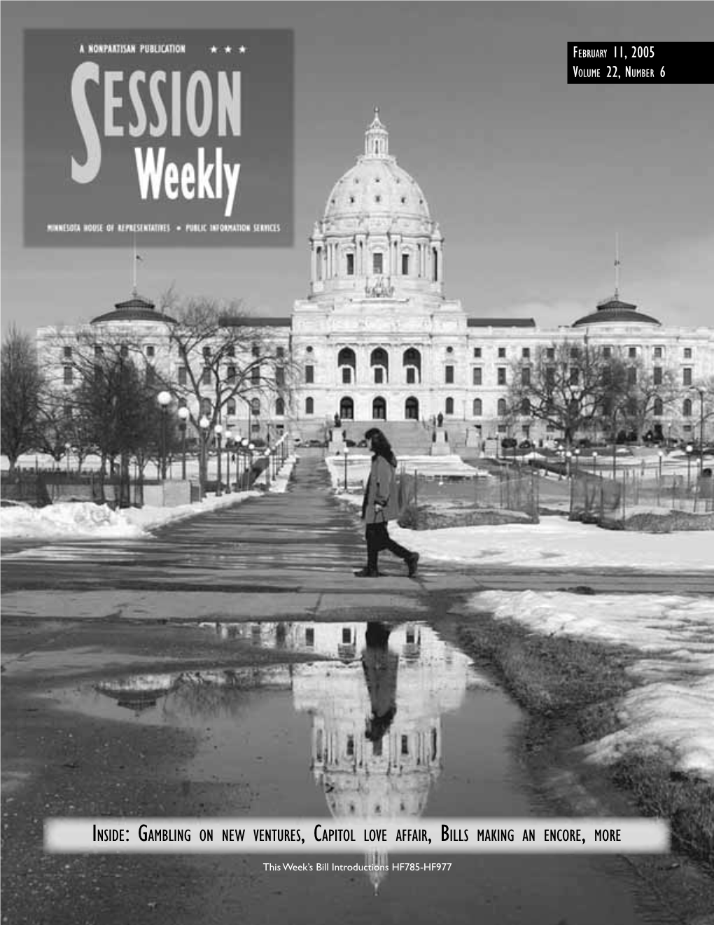 Session Weekly February 11, 2005, Volume 22, Number 6