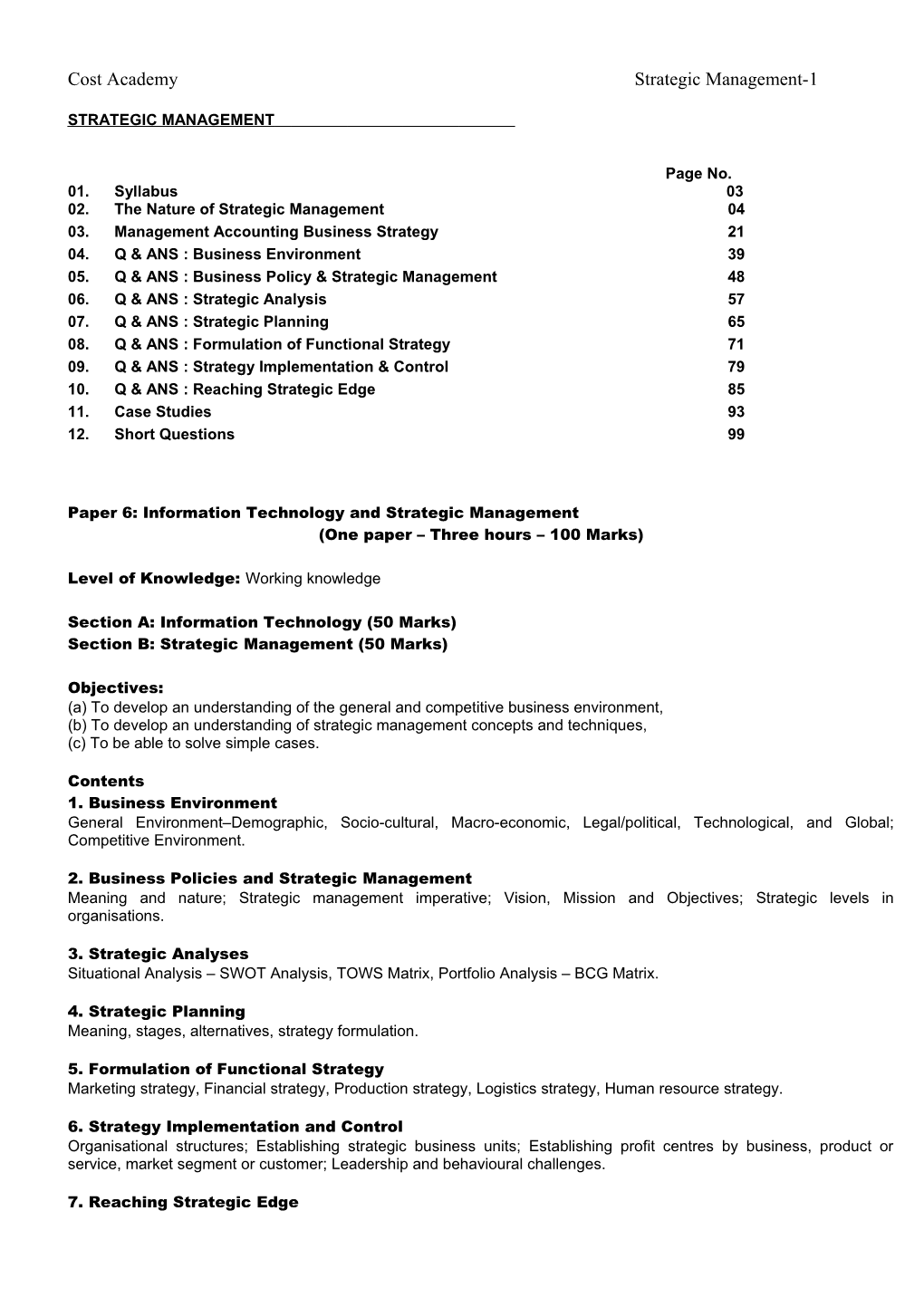 02. the Nature of Strategic Management 04