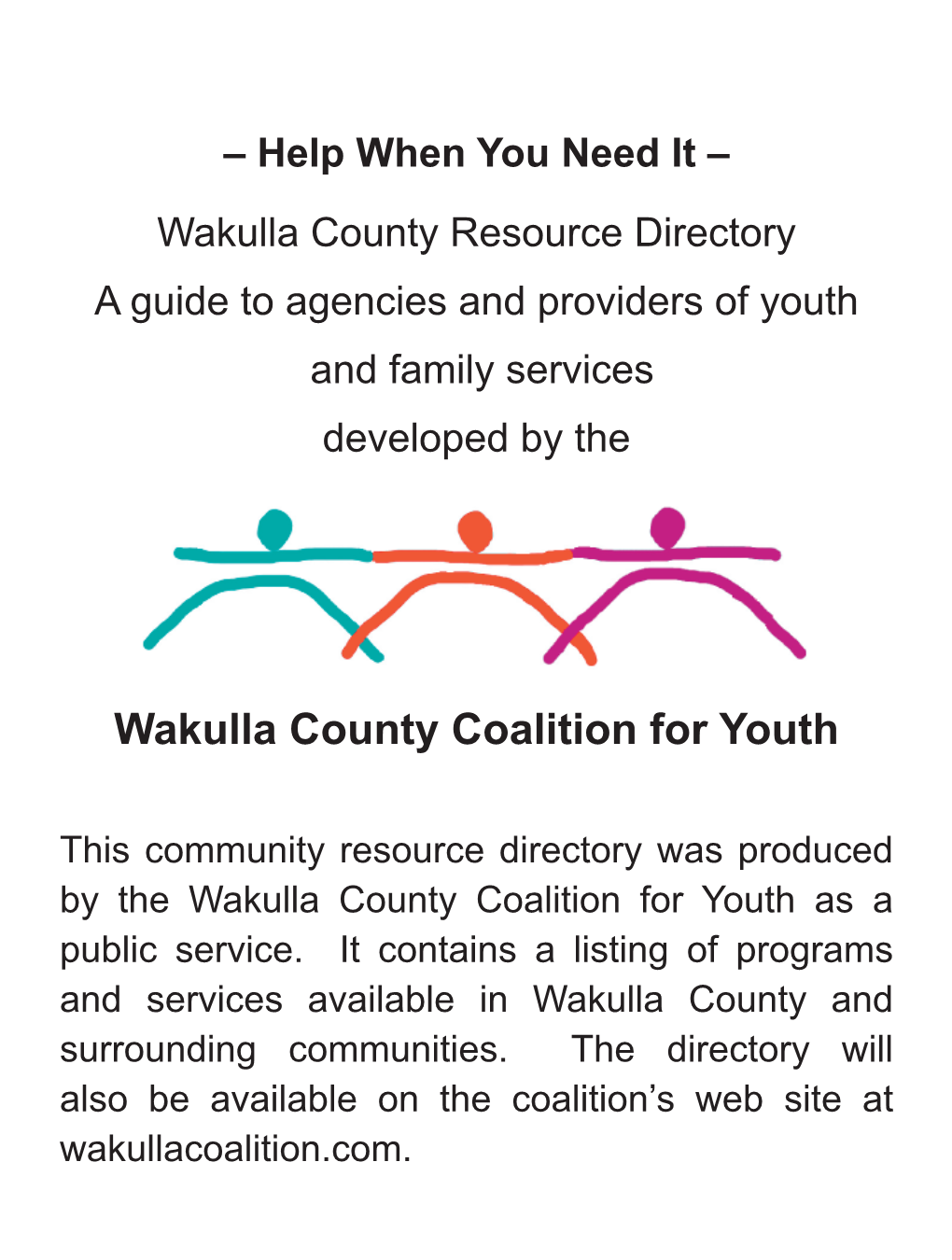 Wakulla County Coalition for Youth