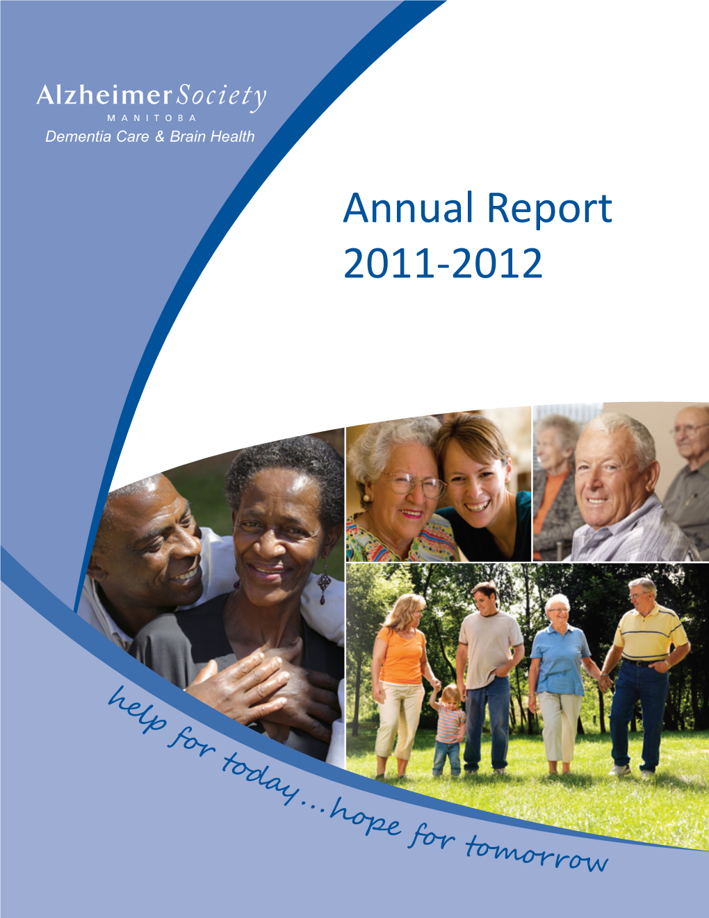 Alzheimer Society of Manitoba Annual Report 2011-2012