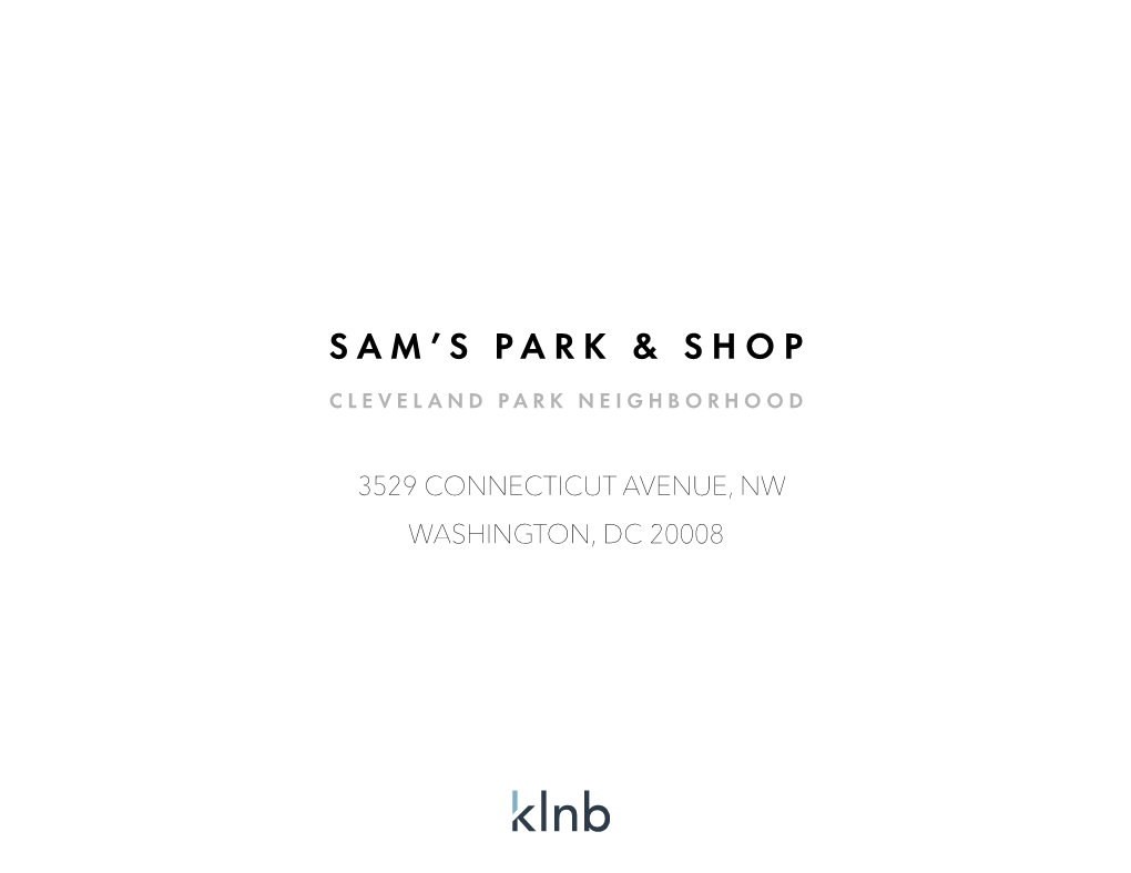 Sam's Park & Shop