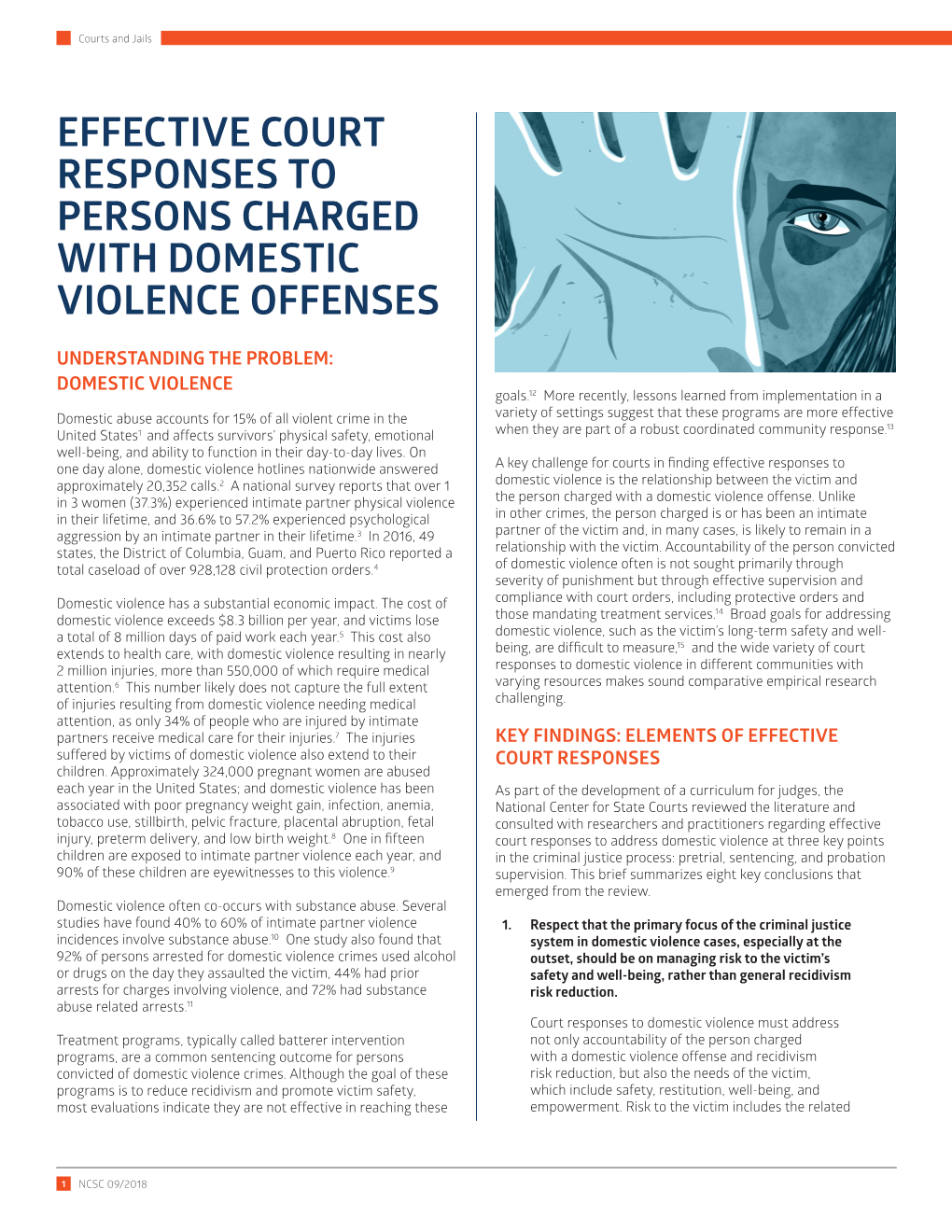 Effective Court Responses to Persons Charged with Domestic Violence Offenses