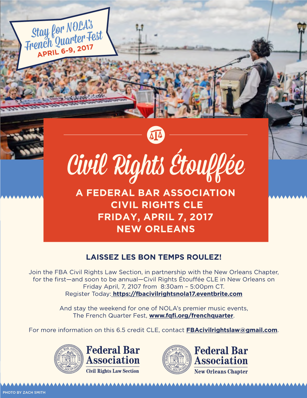 Civil Rights Étouffée a FEDERAL BAR ASSOCIATION CIVIL RIGHTS CLE FRIDAY, APRIL 7, 2017 NEW ORLEANS