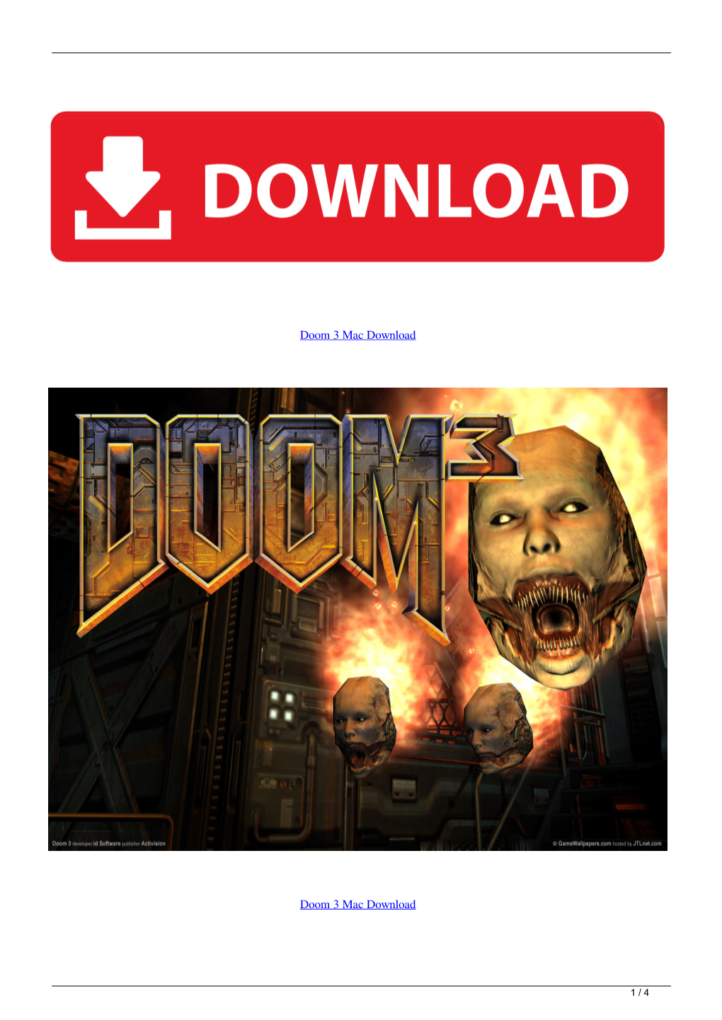 Doom 3 Mac Download