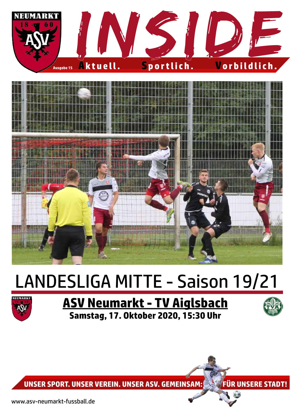 LANDESLIGA MITTE - Saison 19/21 ASV Neumarkt - TV Aiglsbach Samstag, 17