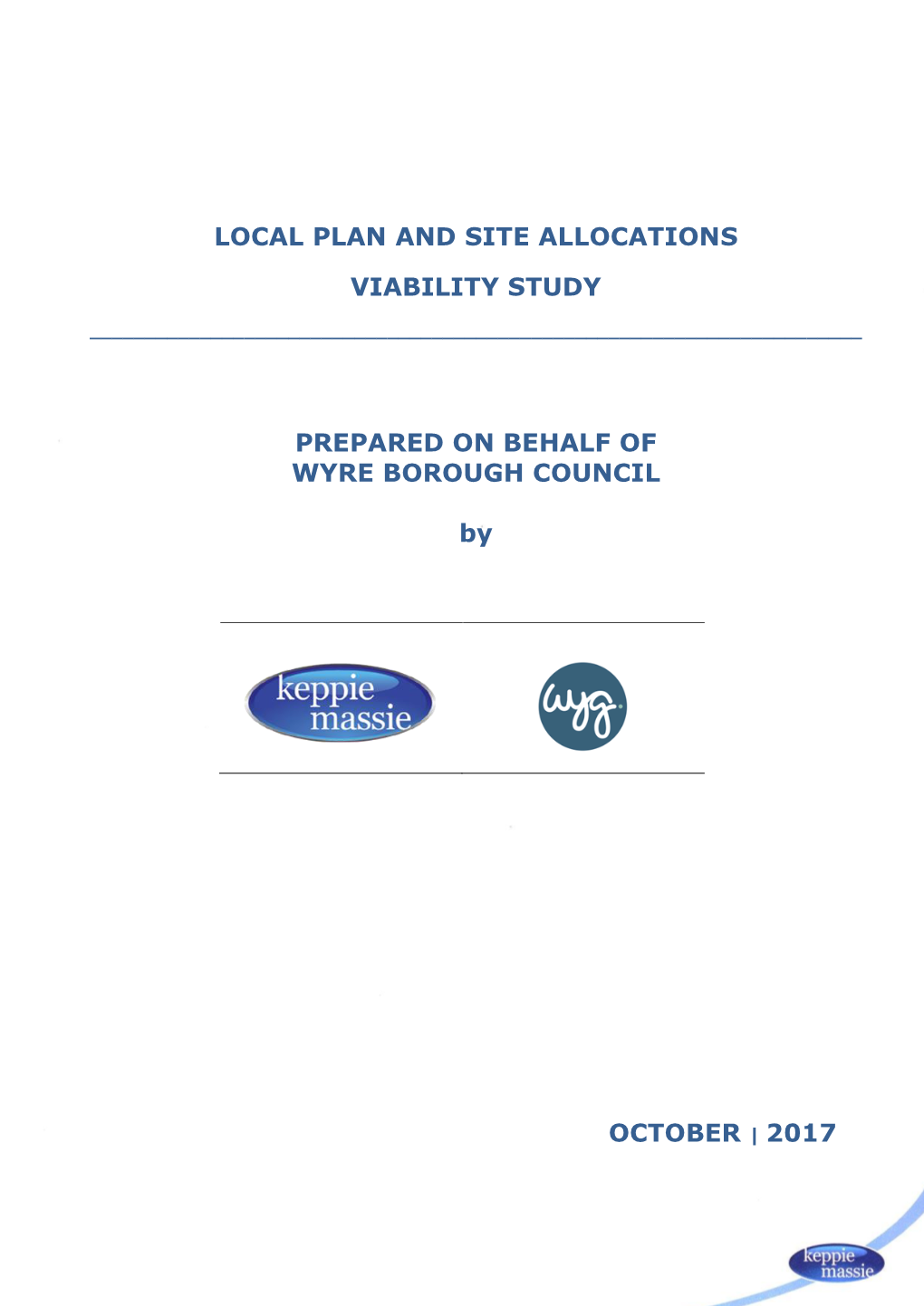 Local Plan Site Allocations Viability Study 2017