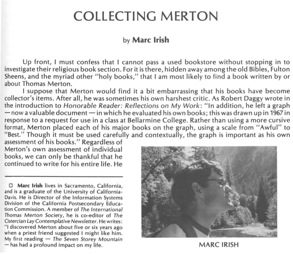 Collecting Merton