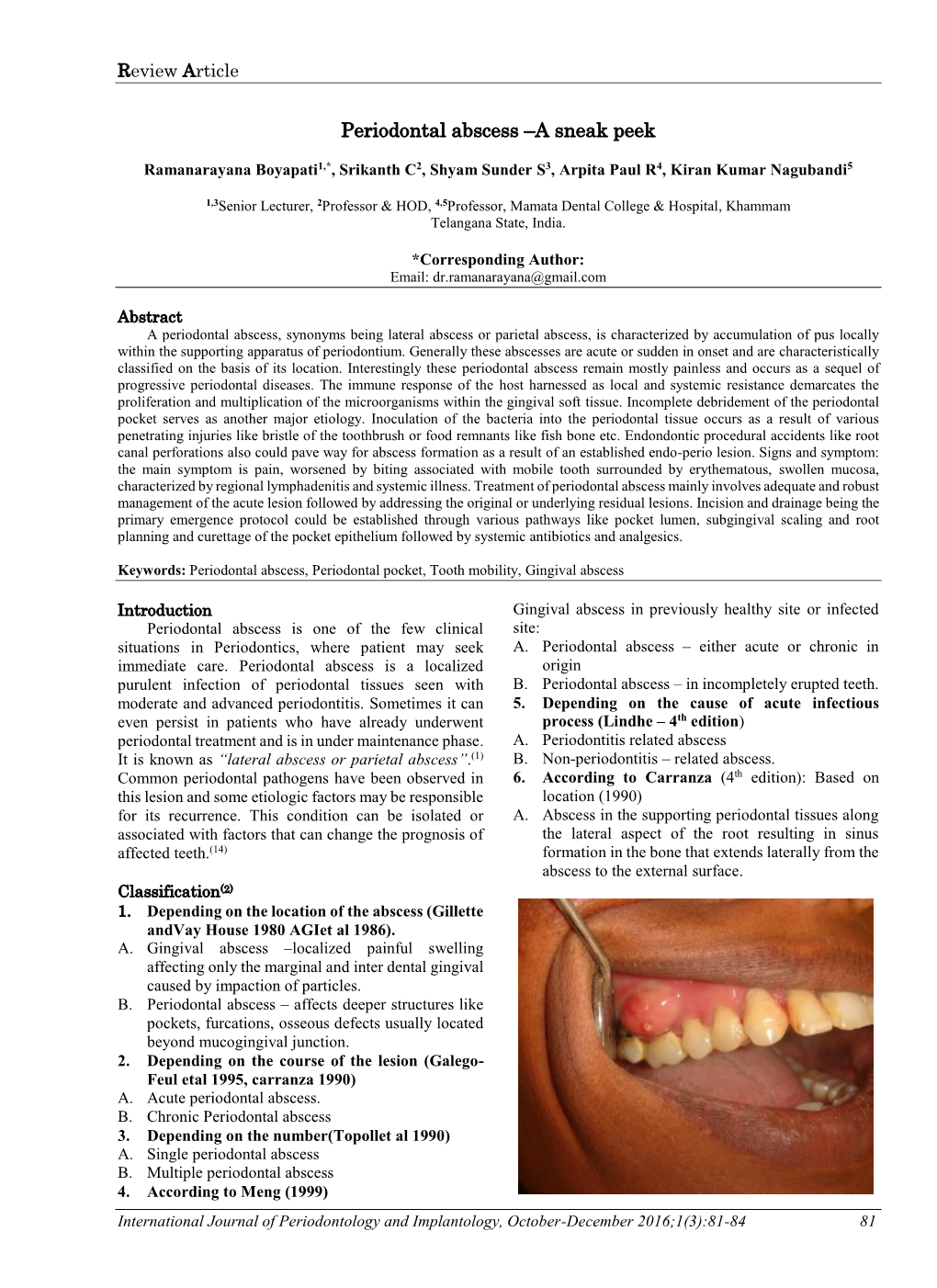 Growth of the Mandible