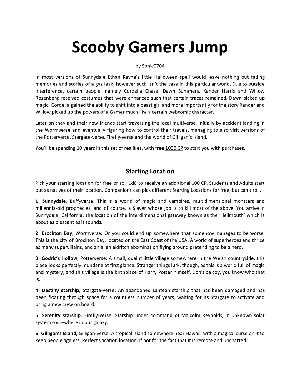 Scooby Gamers Jump