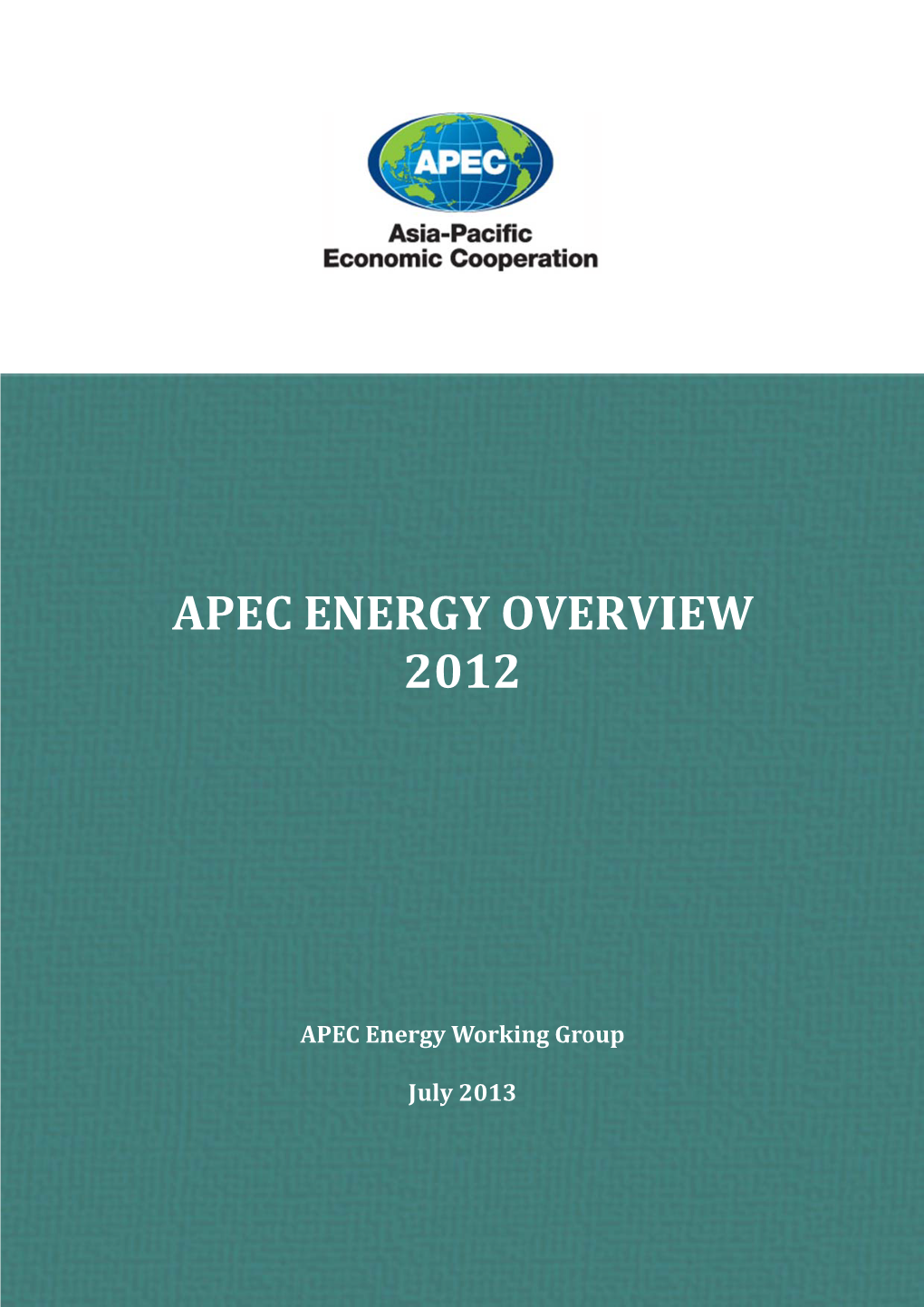 Apec Energy Overview 2012