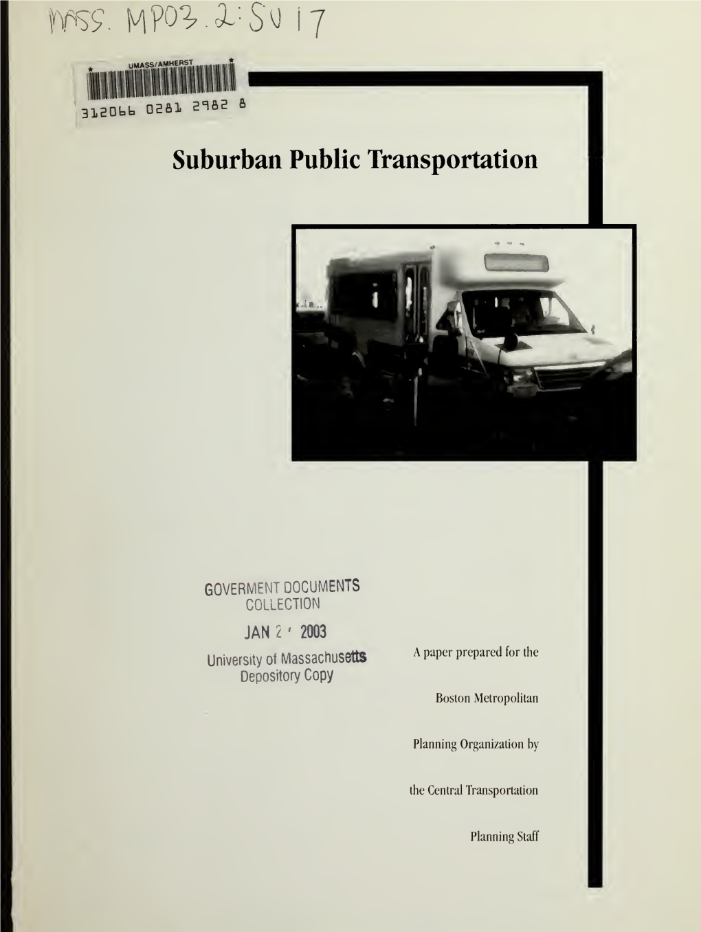 Suburban Public Transportation