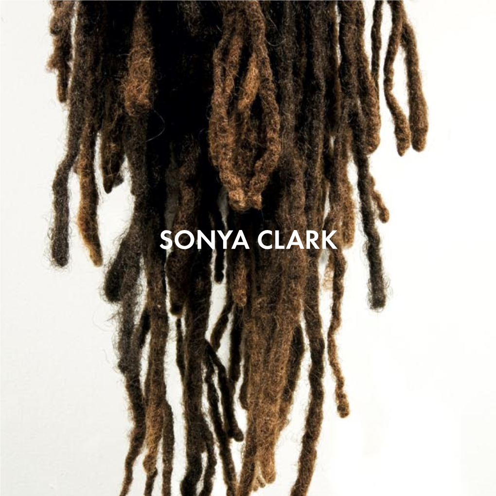 Press Sonya Clark Catalog.Indd