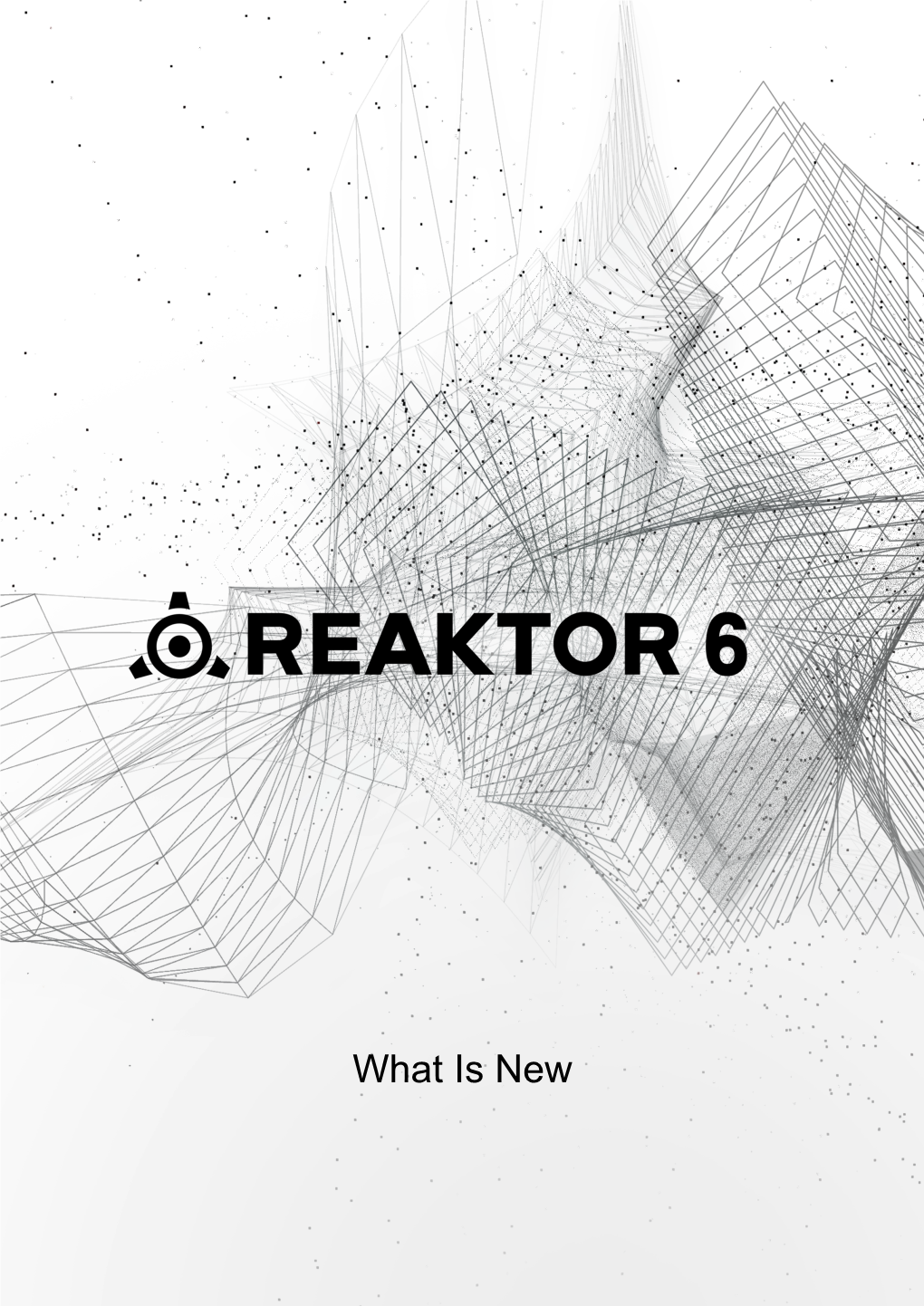 REAKTOR 6 What Is New: for Users Who Are Already Familiar with Previous Versions of RE- AKTOR and Only Describes the Latest Features in Brief