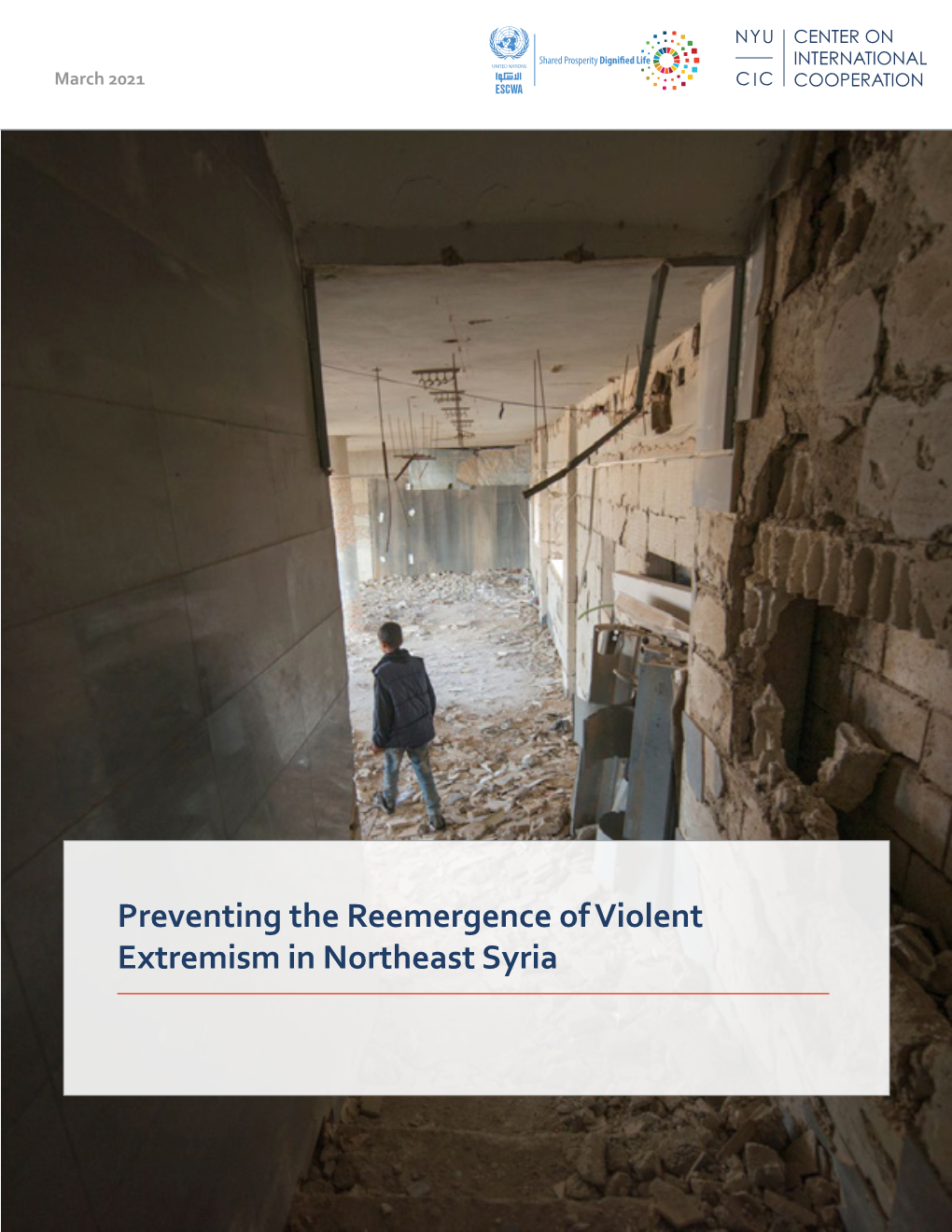 Preventing the Reemergence of Violent Extremism in Northeast Syria About the Center on International Cooperation