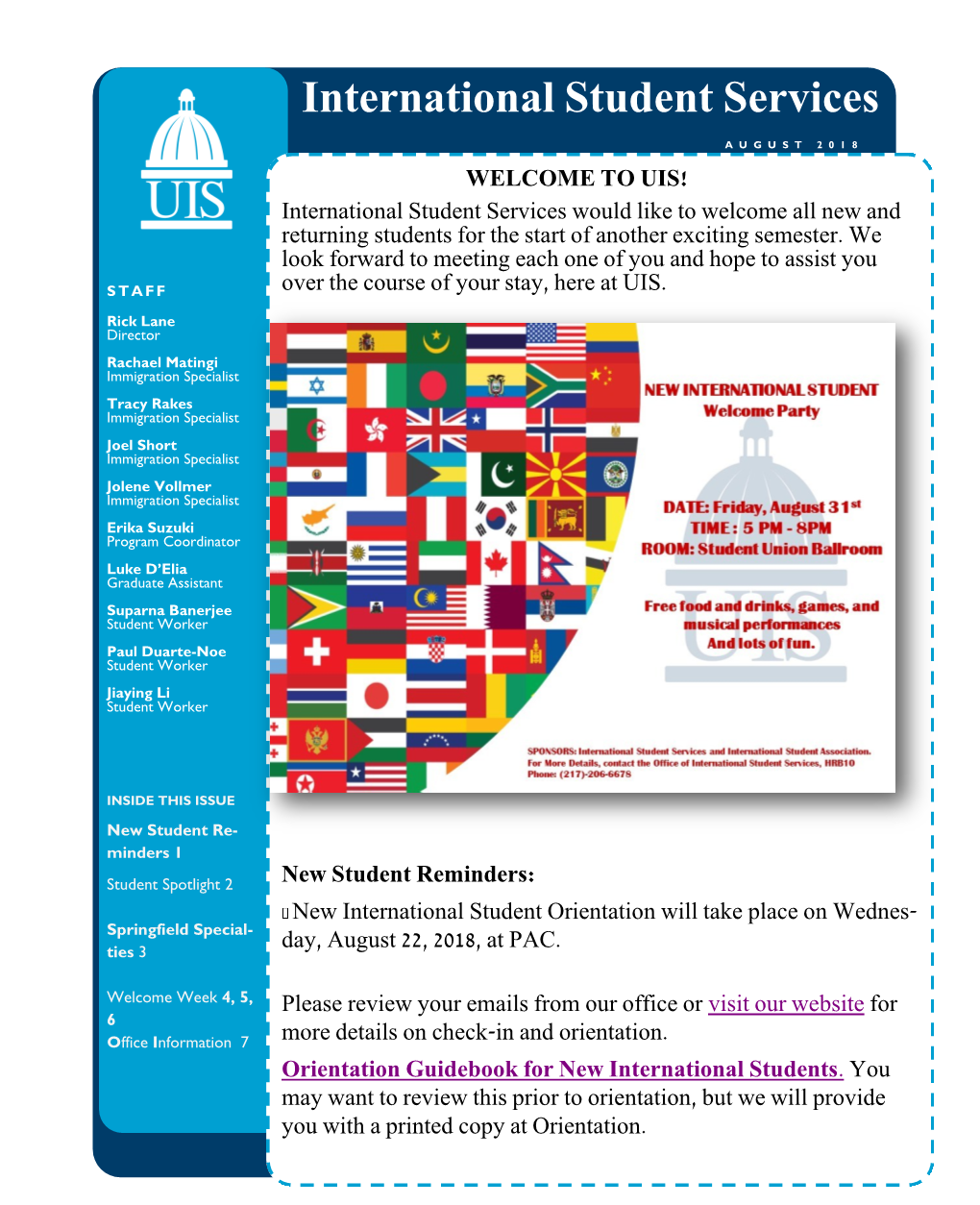 International Student Services