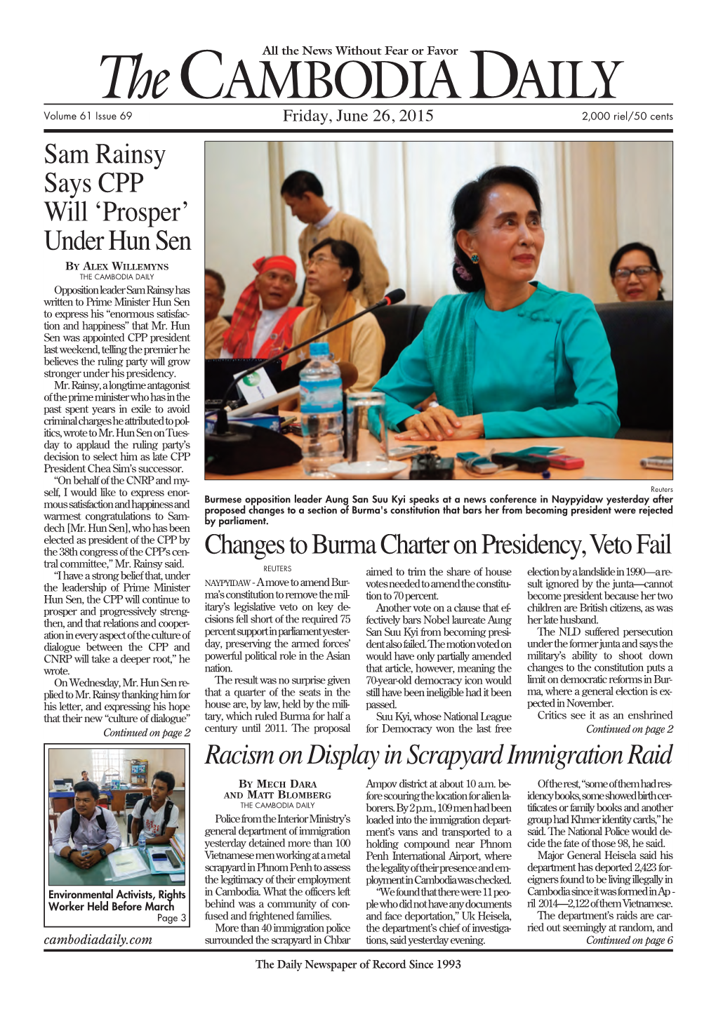 Thecambodiadaily