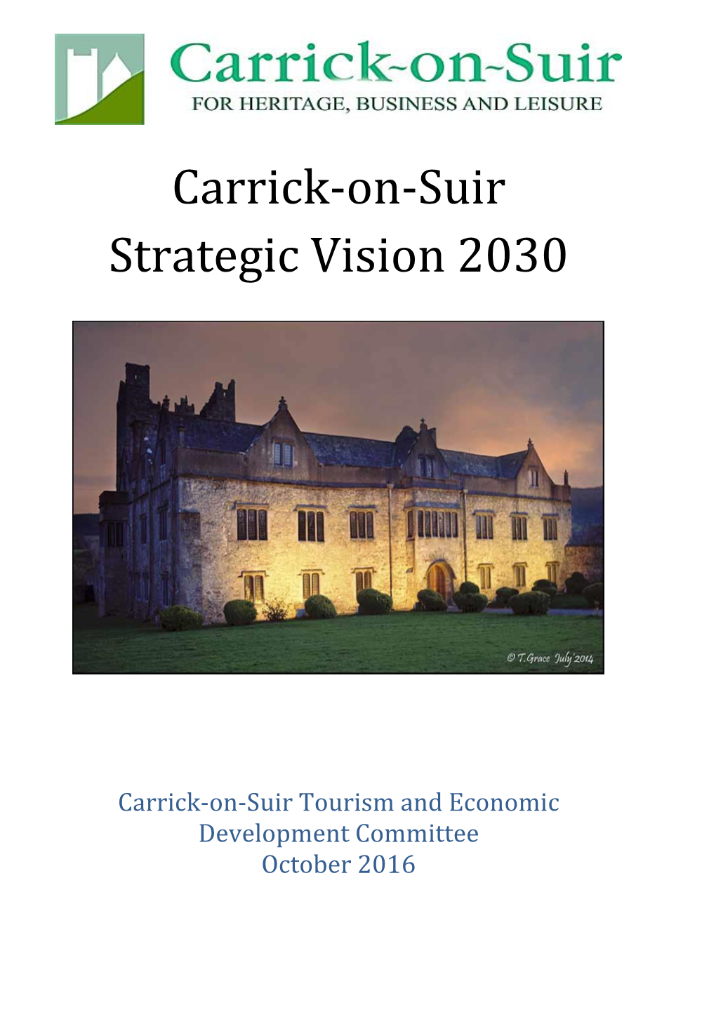 Carrick-On-Suir Strategic Vision 2030