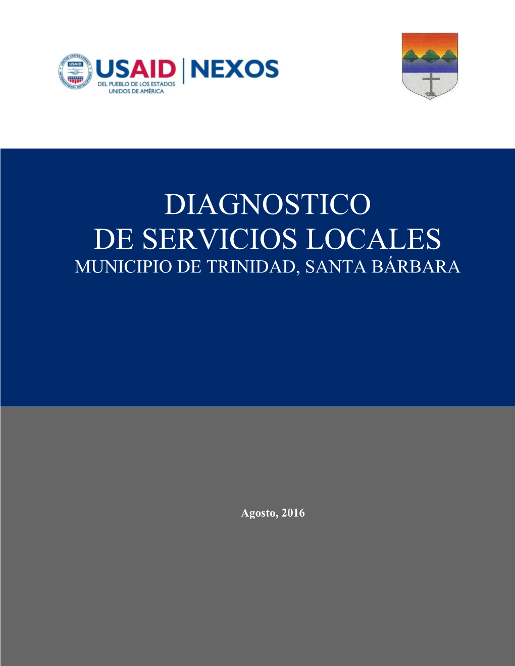 Diagnostico De Servicios Locales Municipio De Trinidad, Santa Bárbara