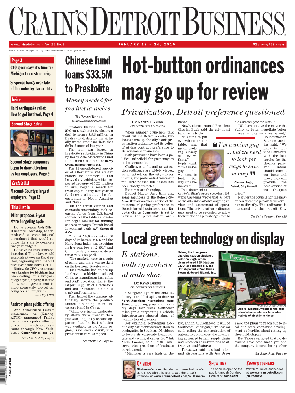Hot-Button Ordinances May Go up for Review