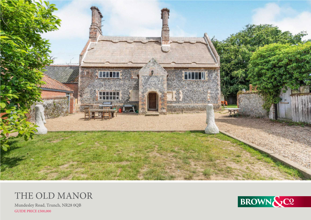 Property Name the Old Manor