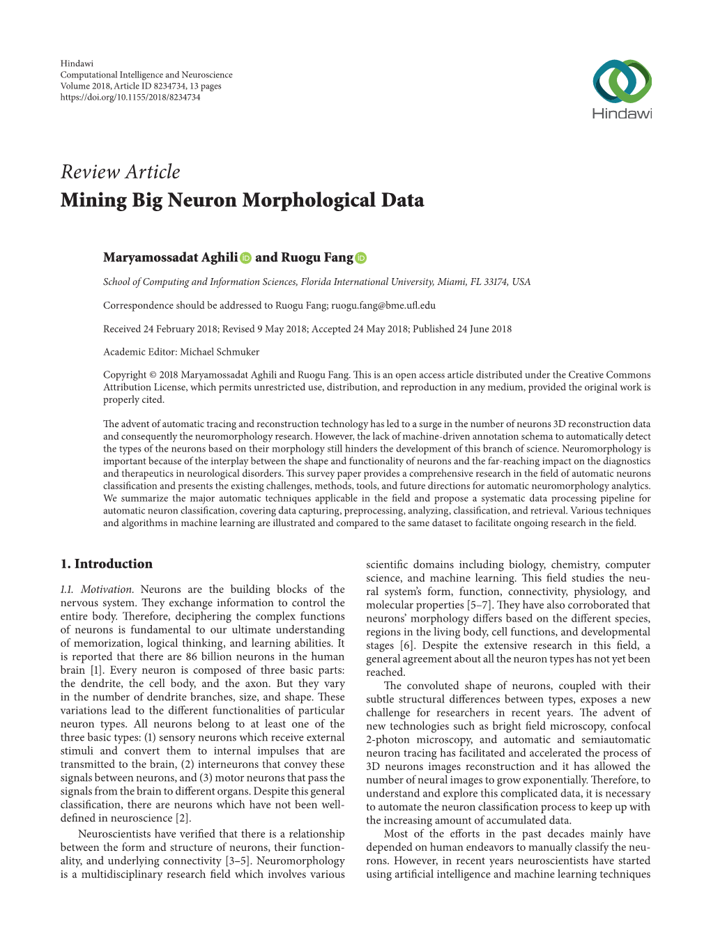 Mining Big Neuron Morphological Data