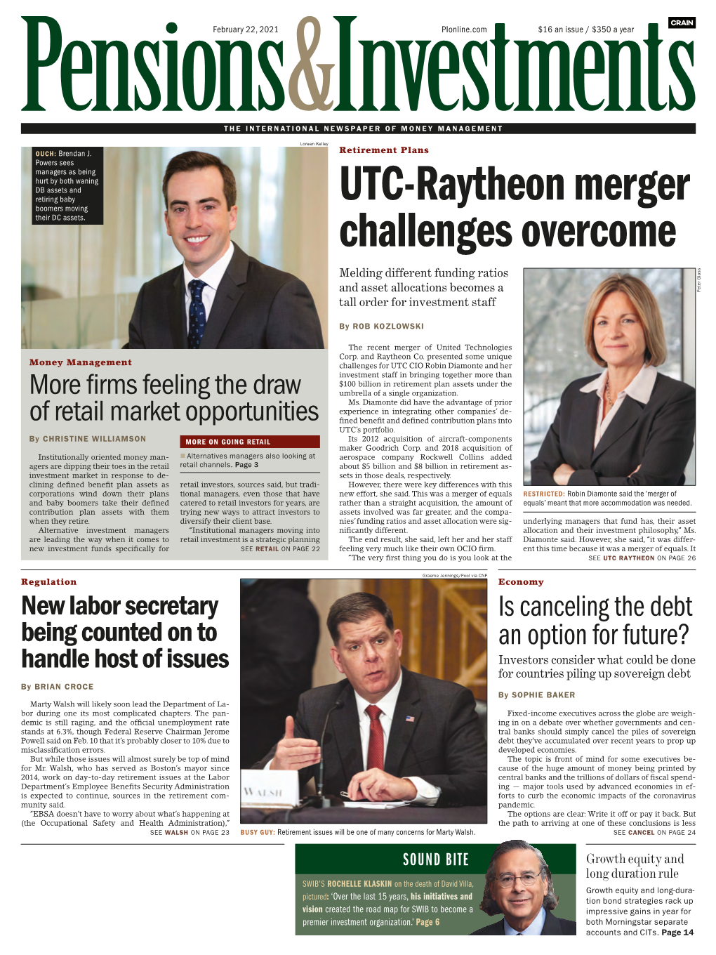 UTC-Raytheon Merger Challenges Overcome