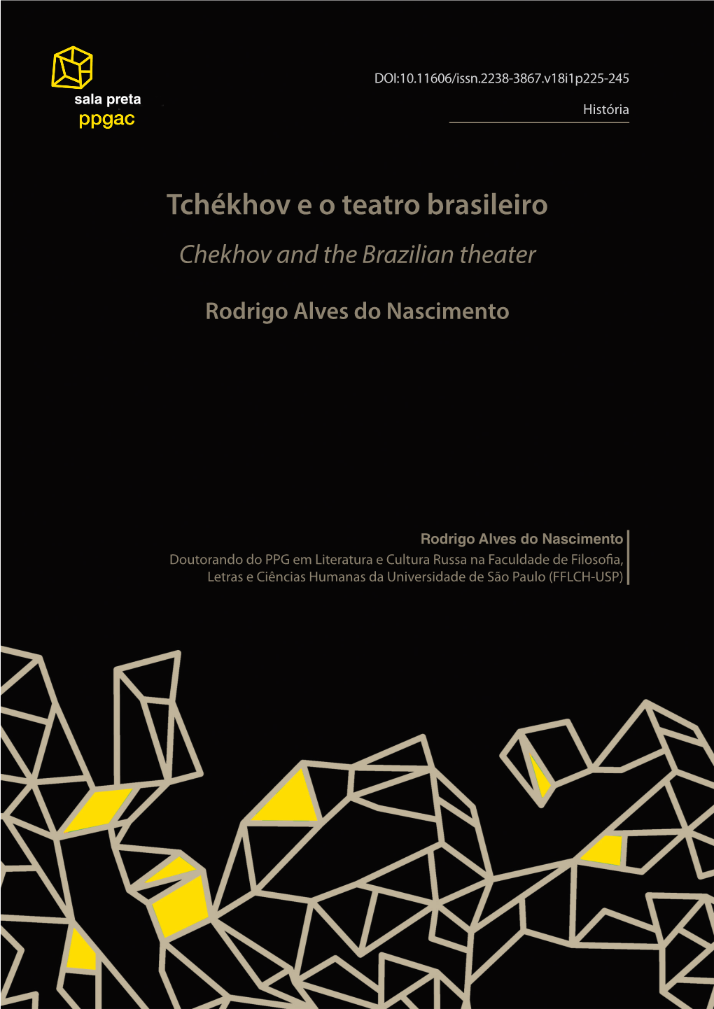 Tchékhov E O Teatro Brasileiro Chekhov and the Brazilian Theater