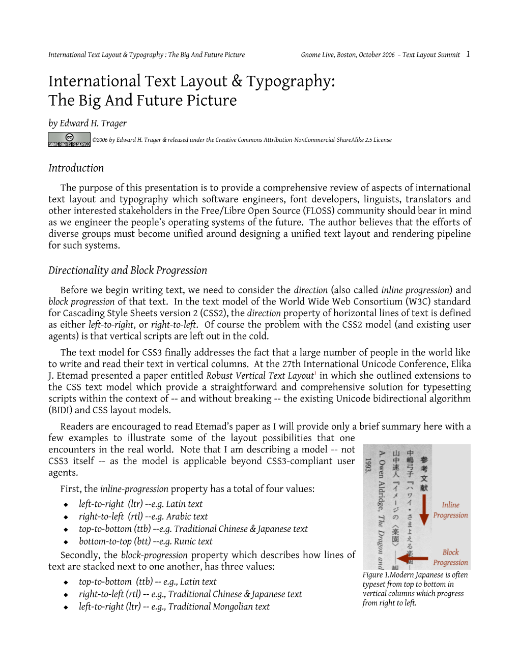 International Text Layout & Typography