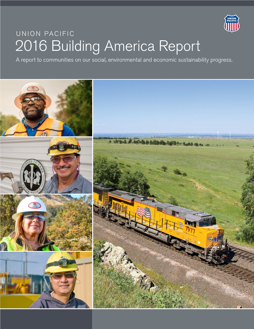 2016 Building America Report a Report to Communities on Our Social, Environmental and Economic Sustainability Progress