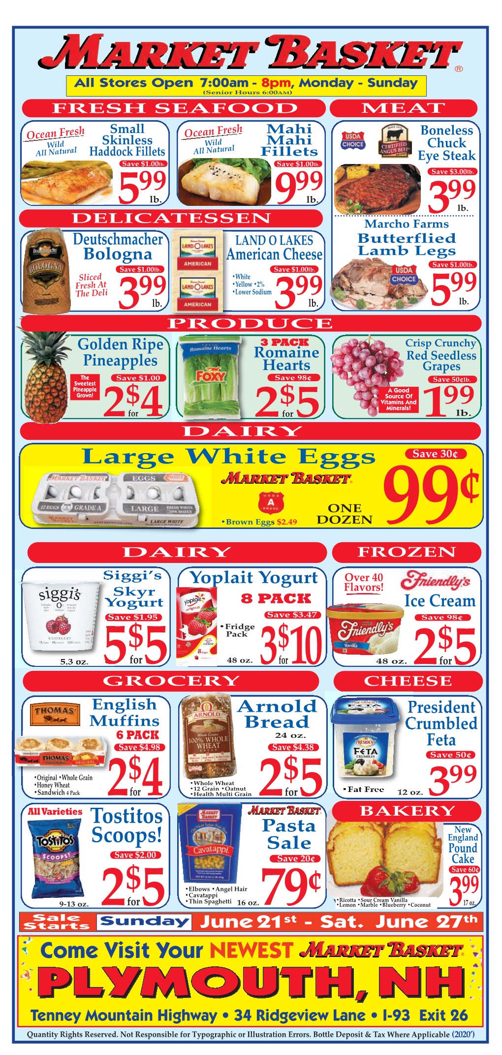 Market Basket Flyer 6/21/20-6/27/20