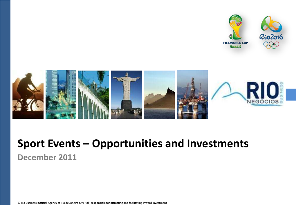 Opportunities and Investments December 2011