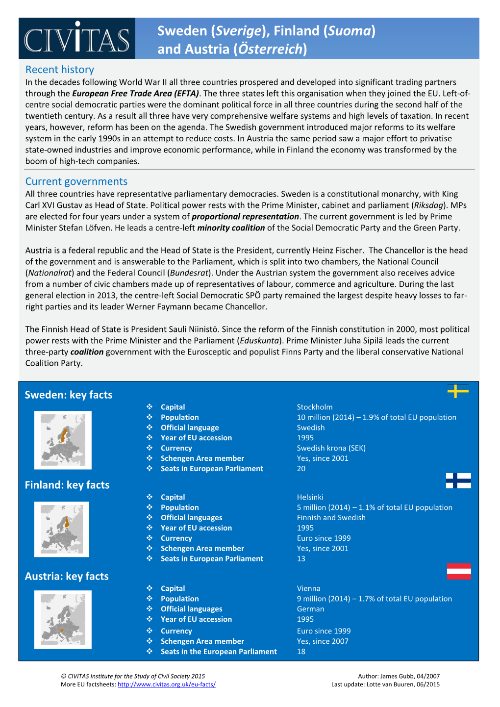 Sverige), Finland (Suoma