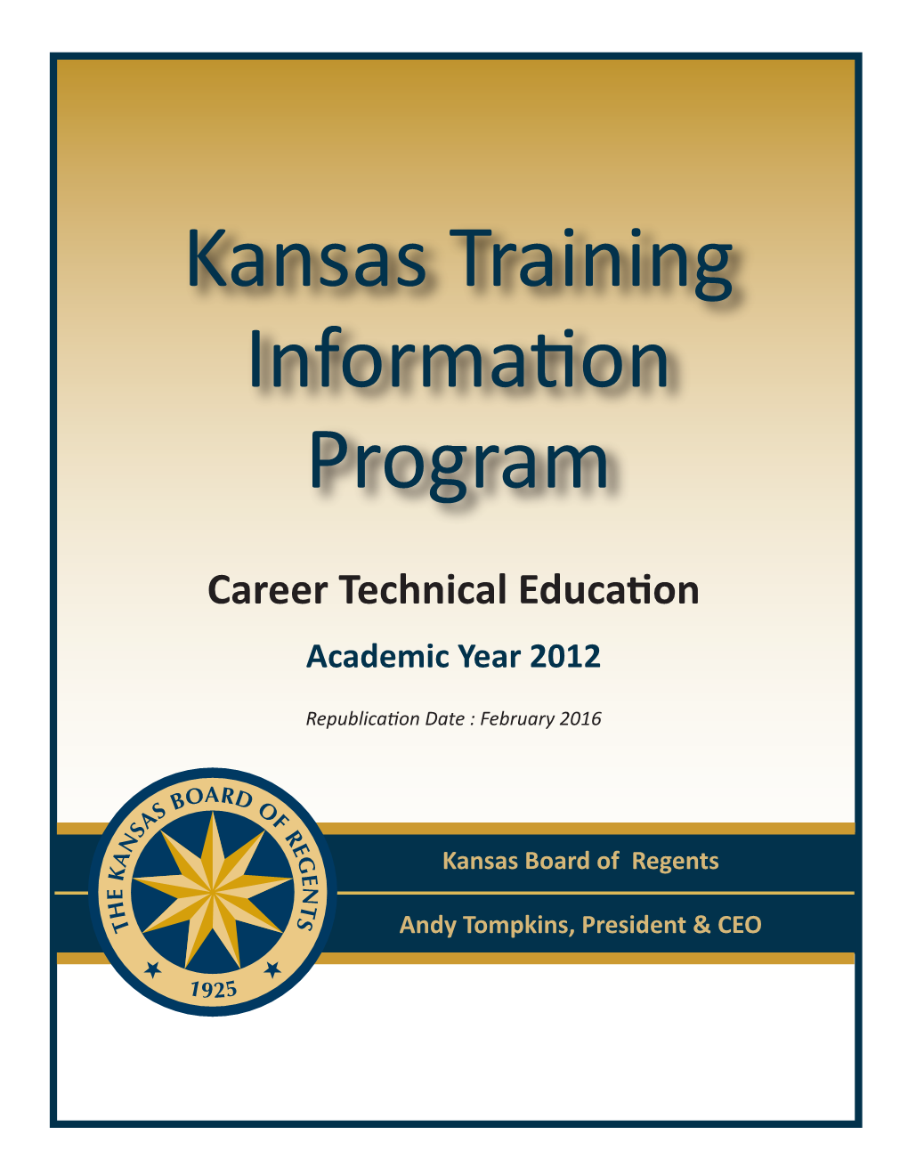 Kansas Training Information Program