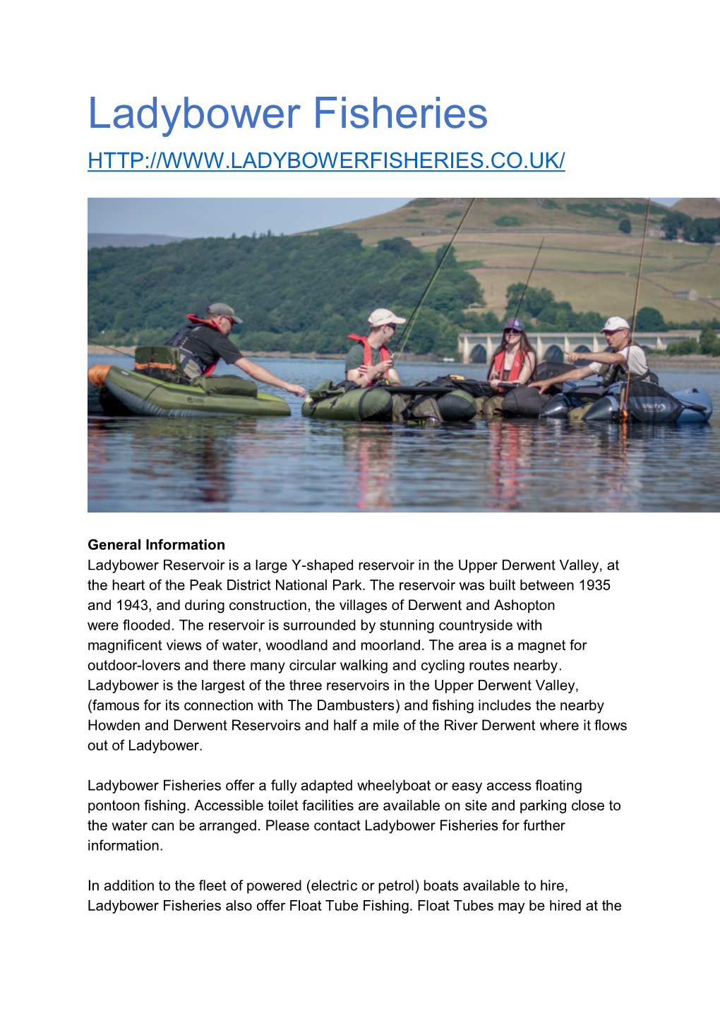 Ladybower Fisheries